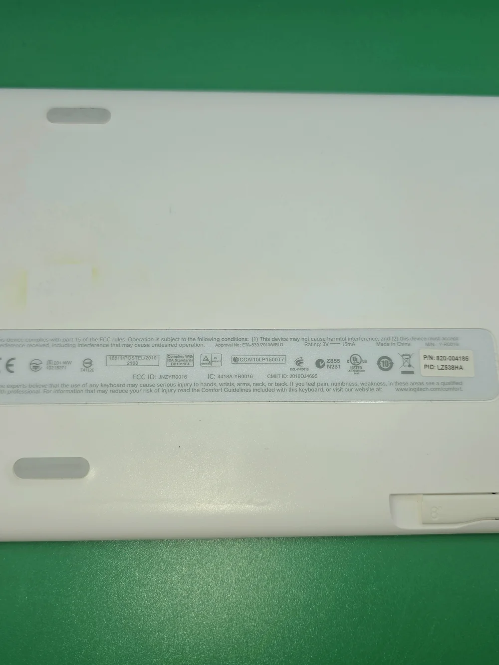 Logitech K750 (920-003472) Wireless Keyboard